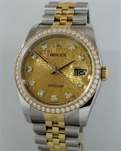 gents 18k rolex datejust w diamond bezel bracelet|Rolex Datejust official site.